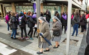 Foto: EPA-EFE / Žena stupile u štrajk širom Španije