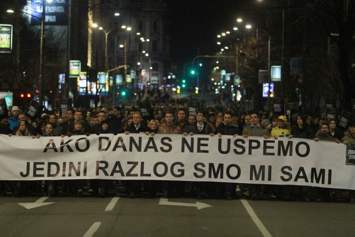 Foto: AA/Šetnja za Zorana Đinđića u Beogradu