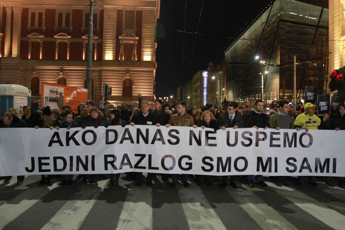 Foto: AA/Šetnja za Zorana Đinđića u Beogradu