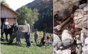 Photojoiner / U dvorištu povratničke porodice u Vlasenici postavljeno pet bombi i tromblon!