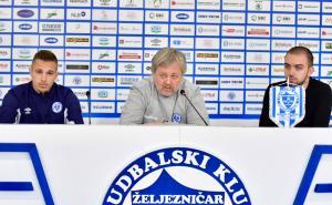 Foto: Dženan Kriještorac / Radiosarajevo.ba / Antonio Pavić i Amar Osim na konferenciji za medije