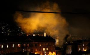 Foto: Armin Durgut/Pixsell / Požar na Baščaršiji