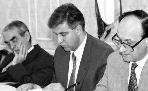 Foto: Davorin Visnjic/PIXSELL / Ivo Sanader 1990-tih u hrvatskoj politici