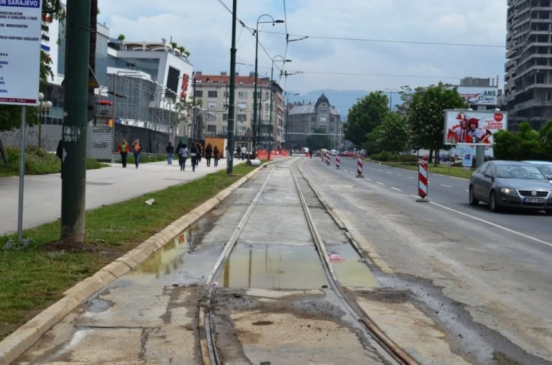 Tramvajska pruga na Marijinom Dvoru