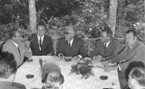 FOTO: Screenshot / Tito na Tjentištu u razgovoru sa rukovodiocima SR. BiH, 10.08.1970.