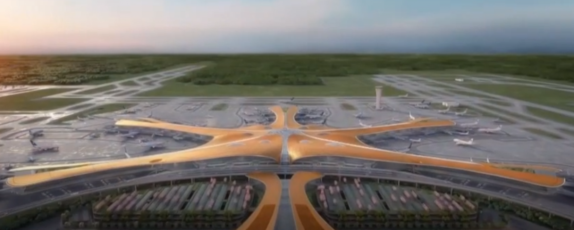 Foto: BBC/U Pekingu se gradi najveći aerodromski terminal na svijetu