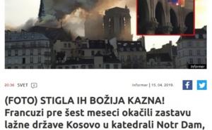 Printscreen / Naslovnica Informera nakon požara u Notre Dame