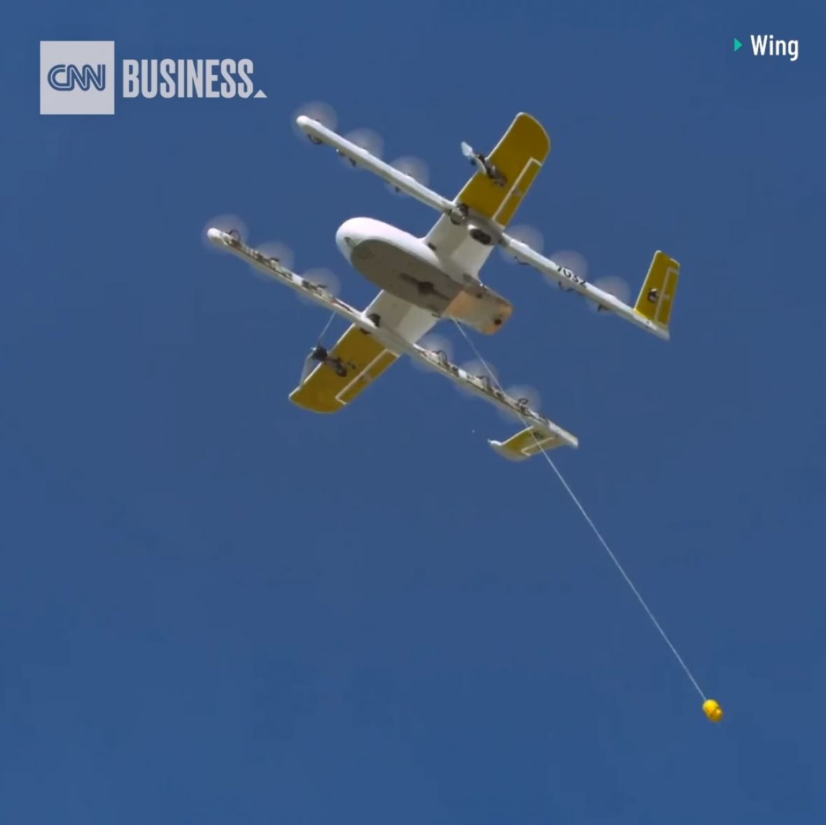 Foto: Screenshot/Googleova kompanija Alphabet objavila je početak isporukom hrane dronovima