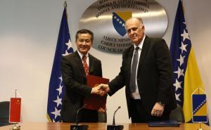 Foto: Dženan Kriještorac / Radiosarajevo.ba / Potpisani memorandumi o saradnji u oblasti medija između BiH i NR Kine