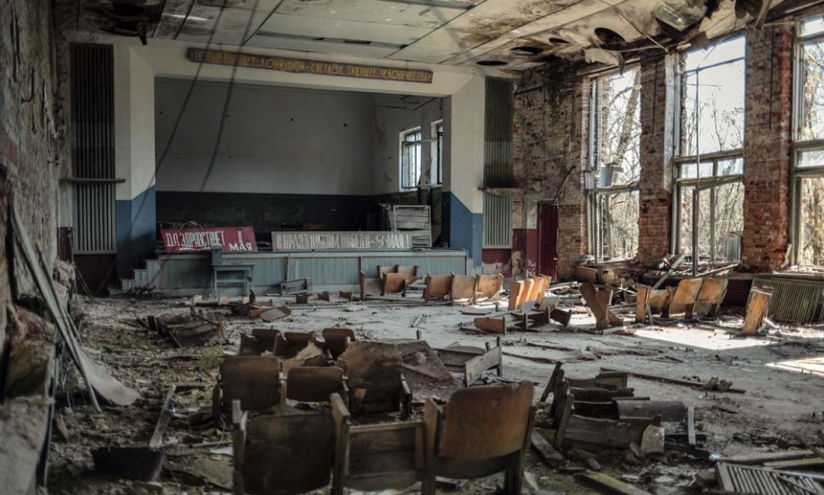 Foto: Twitter/Godišnjica eksplozije nuklearnog reaktora u Černobilu