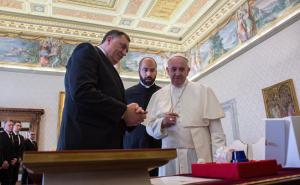 Foto: RTRS / Sa susreta Papa Franje i Dodika u Vatikanu