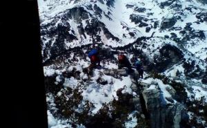 Foto: Ministarstvo odbrane BiH / Unesrećene su pronađene na visini od 1.950 metara u kritičnom stanju