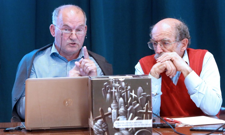 Mirsad Tokača (lijevo na fotografiji)