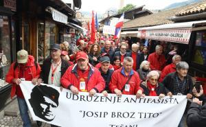 Foto: Dženan Kriještorac / Radiosarajevo.ba / Marš antifašista u Sarajevu