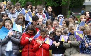Foto: Dženan Kriještorac / Radiosarajevo.ba / Odavanje počasti djeci opkoljenog Sarajeva