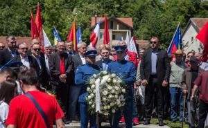 Foto: Predsjedništvo BiH /  Komšić prisustvovao je danas u Jablanici obliježavanju 76. godišnjice Bitke za ranjenike na Neretvi