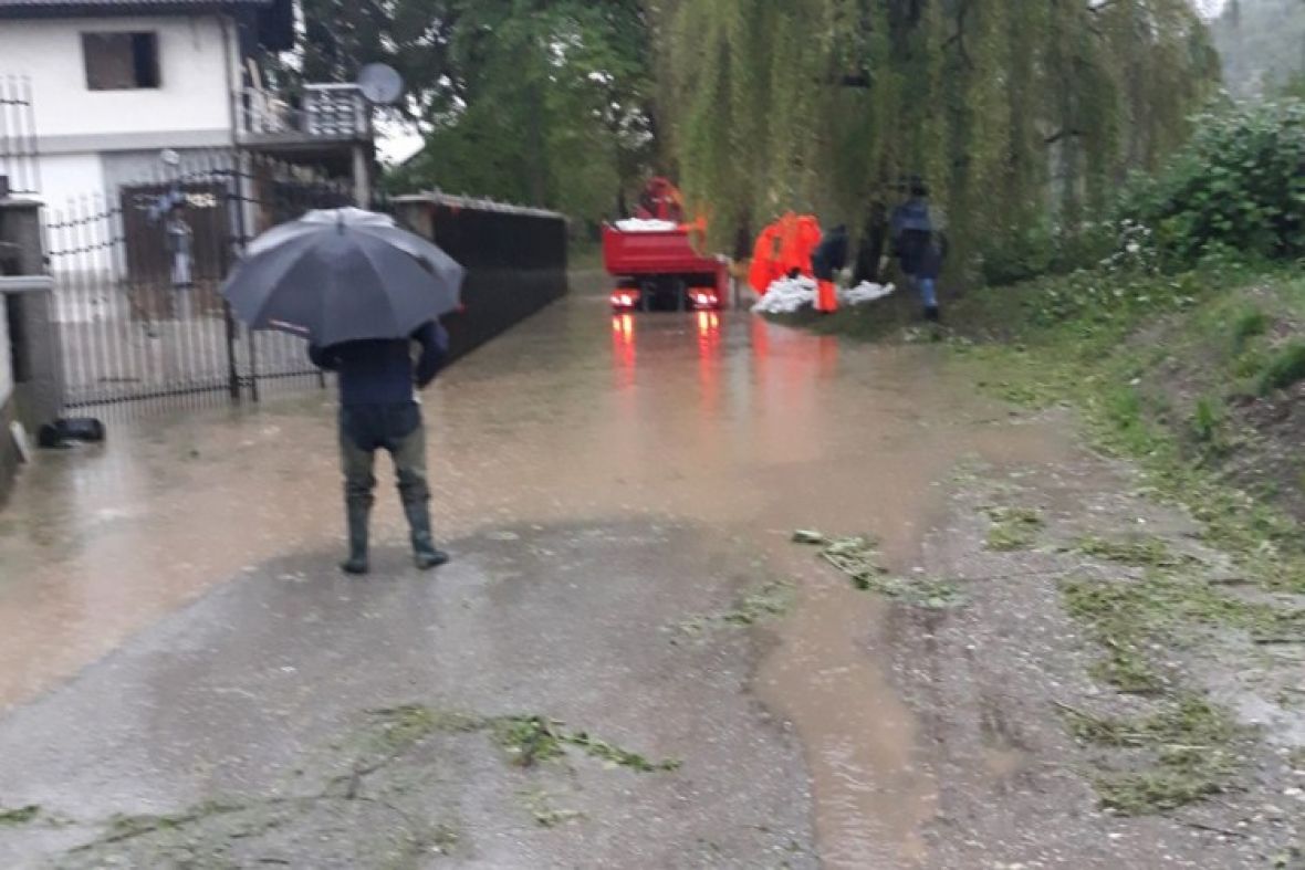 Foto: Nezavisne novine/Poplave u Prijedoru