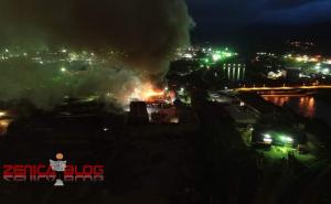 Foto: Zenica Blog / Uzrok požara je trenutno nepoznat