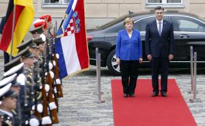 Foto: AA / Angela Merkel i Andrej Plenković