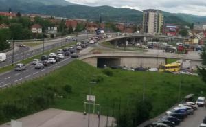 FOTO: Radiosarajevo.ba / Velika saobraćajna gužva na Stupskoj petlji