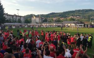 Foto: N. K. /Radiosarajevo.ba / Slavlje nakon utakmice