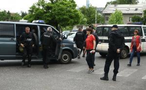 Foto: Dženan Kriještorac / Radiosarajevo.ba / Policija ispred pravosudnih ustanova