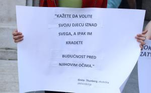Foto: Dženan Kriještorac / Radiosarajevo.ba / Globalni štrajk za klimu u Sarajevu