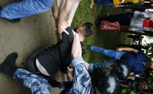 FOTO: AA / Tokom protesta podrške poznatom ruskom novinaru Ivanu Golunovu