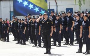 Foto: Dženan Kriještorac / Radiosarajevo.ba / Promocija novih policajaca u Sarajevu