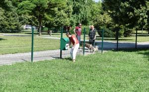 Foto: Općina Centar / Park za pse kod Druge gimnazije u Sarajevu