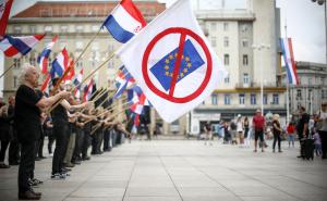 FOTO: Borna Filic/PIXSELL / Desničarsko paradiranje u Zagrebu