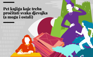 Ilustracija: Azra Kadić, Radiosarajevo.ba  / Pet knjiga koje treba pročitati svaka djevojka