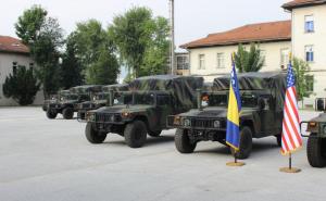 Foto: Ministarstvo odbrane BiH / 20 višenamjenskih motornih vozila "Humvee"