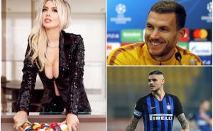 Photojoiner / Lijepa Vanda odlučuje o transferu Edina Džeke u Inter