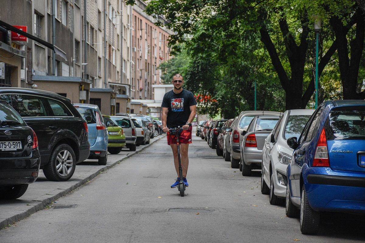 Električni romobili na ulicama Sarajeva