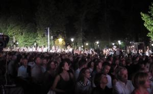 Ljetni festival Ljubljana / Opera Aida - konjanici među mnogobrojnom publikom 