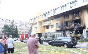 Foto: Dženan Kriještorac / Radiosarajevo.ba / Eksplozija i požar u sarajevskom naselju čengić Vila