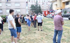 Foto: Dženan Kriještorac / Radiosarajevo.ba / Eksplozija i požar u sarajevskom naselju čengić Vila