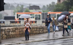 Foto: Admir Kuburović / Radiosarajevo.ba / Stiglo zahlađenje i kiša