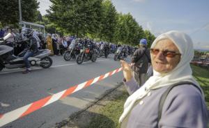 FOTO: AA / Više od 500 učesnika Moto-maratona stiglo u Potočare