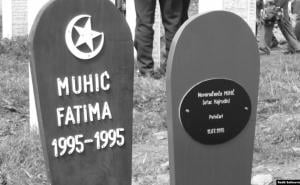 Foto: Slobodna Europa / Fatima Muhić, najmlađa žrtva genocida