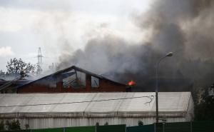 FOTO: AA / Požar u elektrani na plin u blizini Moskve