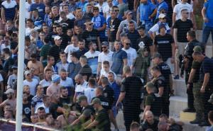 Foto: Sport1.ba / Sukob Manijaka i policije