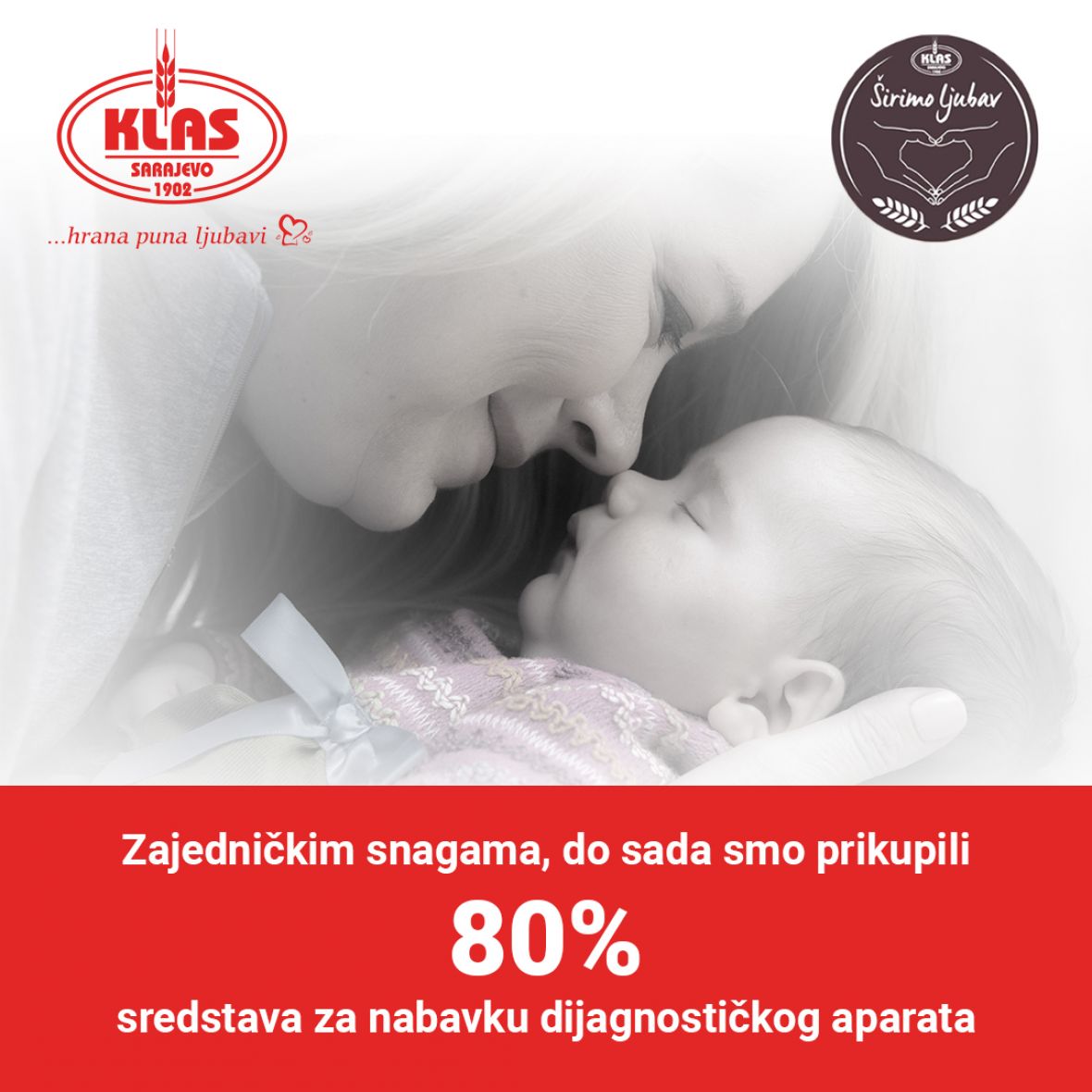 Foto: AS Holding/Klasova kampanja 'Širimo ljubav'