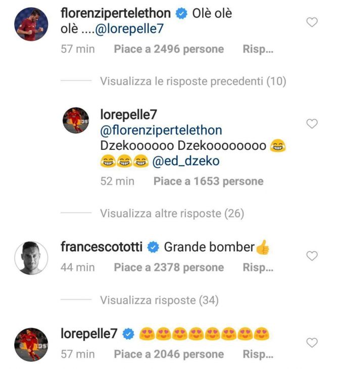 Printscreen/Tottijev komentar na potpis Džeke