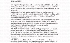 Foto: Radiosarajevo.ba / Dramatično u Rukometnom savezu BiH: Hrvatski predstavnici istupili iz Upravnog odbora
