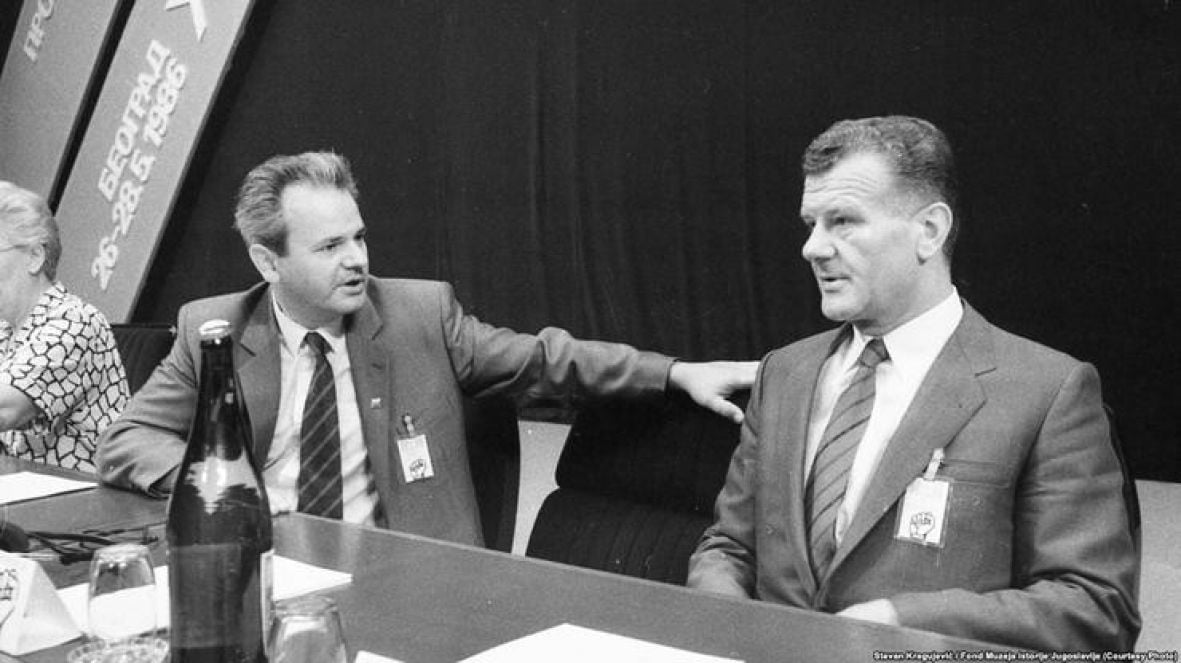 Ivan Stambolić i Slobodan Milošević - undefined