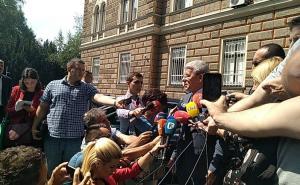 Foto: O. Kavazović / Radiosarajevo.ba / Džaferović nakon otkazane sjednice Predsjedništva: Niko nikome ne treba da prijeti