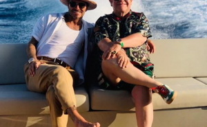 Foto: Instagram /  David i Victoria Beckham nastavili odmor na jahti Eltona Johna 
