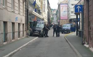 Foto: Radiosarajevo.ba / Velike policijske snage na ulicama Sarajeva